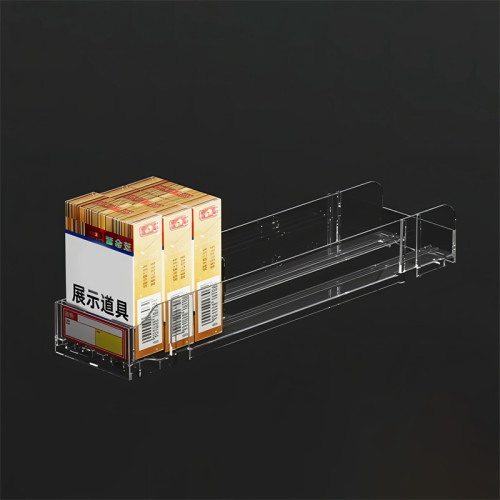 JL-26U Double-Sided Automatic Spring-Loaded Cigarette Display Rack Shelf Pusher