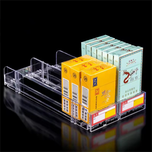 JL-26U Double-Sided Automatic Spring-Loaded Cigarette Display Rack Shelf Pusher