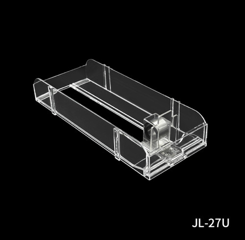 JL-27U Double-Sided Automatic Spring-Loaded Cigarette Display Rack Shelf Pusher