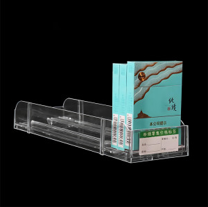 JL-27U Double-Sided Automatic Spring-Loaded Cigarette Display Rack Shelf Pusher