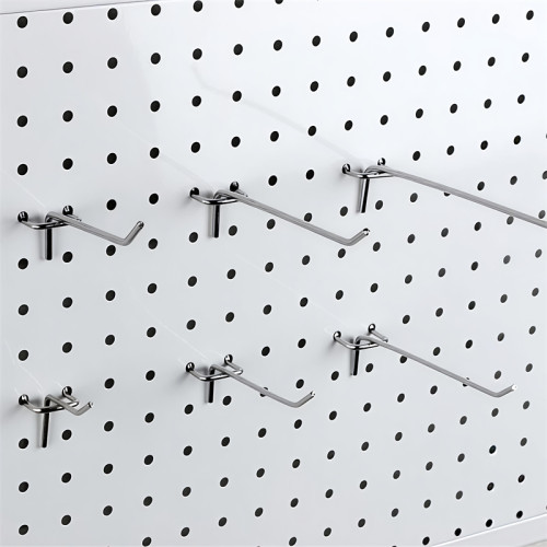 JL-60 Pegboard Utility Hooks Heavy Duty Merchandise Hanging Hooks for Retail Pegboard Displays