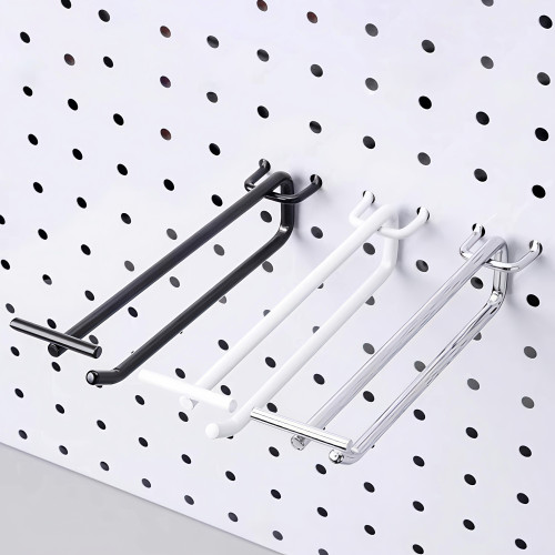 JL-62 Pegboard Utility Hooks Heavy Duty Merchandise Hanging Hooks for Retail Pegboard Displays