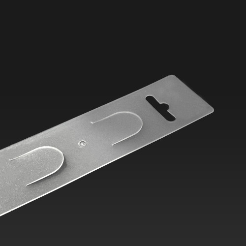 JL-86 Retail Hanging Merchandise Strip Clip Display Strips for Supermarket Shelf Display