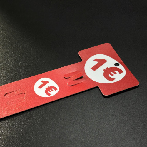 JL-80 Retail Hanging Merchandise Strip Clip Display Strips for Supermarket Shelf Display