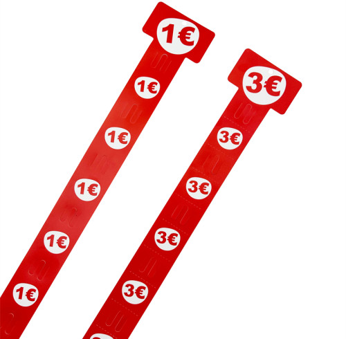 JL-80 Retail Hanging Merchandise Strip Clip Display Strips for Supermarket Shelf Display