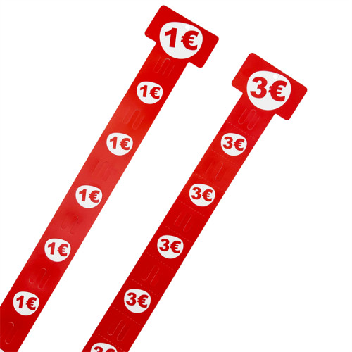 JL-80 Retail Hanging Merchandise Strip Clip Display Strips for Supermarket Shelf Display