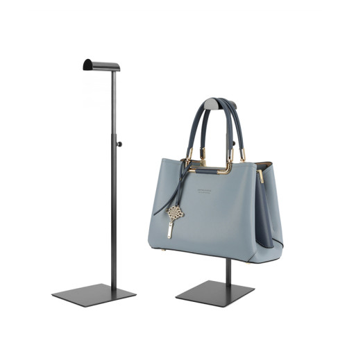 JL-101 Adjustable Height Sturdy Metal Holder Bag Display Stand for Handbags