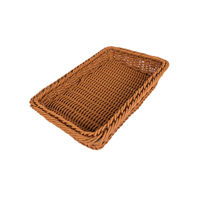 Rattan Woven Plastic Basket