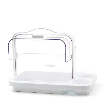 JY-61 Lid Covered Food Sampling Container with Toothpick Holder for Snacks Fruits Tasting