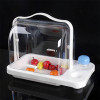 JY-61 Lid Covered Food Sampling Container with Toothpick Holder for Snacks Fruits Tasting