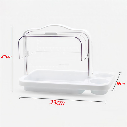 JY-61 Lid Covered Food Sampling Container with Toothpick Holder for Snacks Fruits Tasting