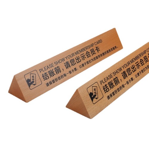 JV-10 Wooden Cashier Pause Divider Cashier Divider Checkout Counter Separator