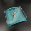 JV-3 Transparent Coin Tray Cash Tray with Paper Insert for Storing Coins