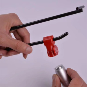 JV-26 Heavy Duty Metal Hook Locking Clip Stop Locks for Safety Protection Needs