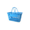 JW-1 Lightweight Reusable Plastic Shopping Basket Ventilated Handheld Grocery Basket