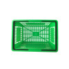 JW-3 Lightweight Reusable Plastic Shopping Basket Handheld Grocery Basket