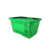 JW-3 Lightweight Reusable Plastic Shopping Basket Handheld Grocery Basket