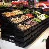 JW-20 Collapsible Stackable Ventilated Plastic Crate for Produce Storage and Display