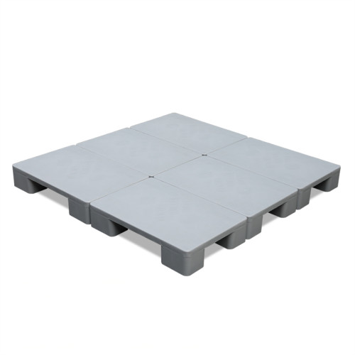 JW-30 Durable Lightweight Stackable Plastic Pallet for Warehouse Storage and Retail Display Use