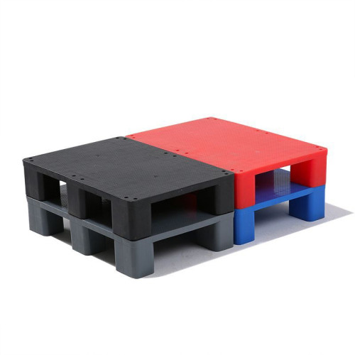 JW-31 Durable Lightweight Stackable Plastic Pallet for Warehouse Storage and Retail Display Use