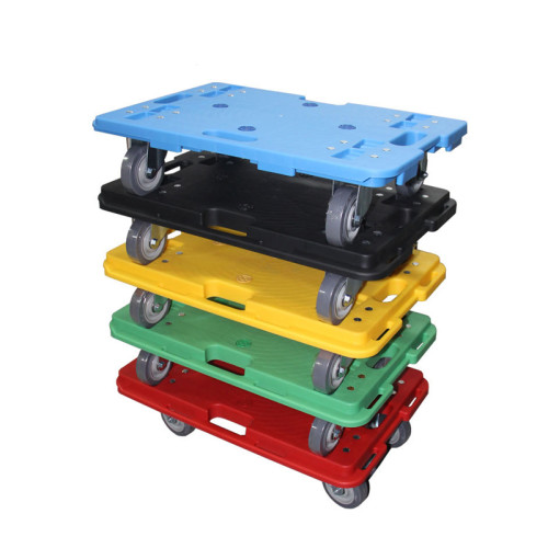 JW-18 Heavy Duty Transport Cart Sturdy Utility Cart with Smooth Rolling Wheels