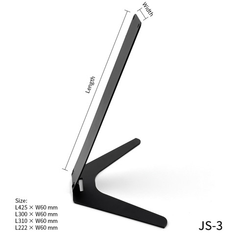 JS-3 Adjustable LED Light Box Stand For Desktop Poster Menu Advertising Display