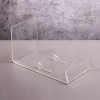 JE-30 Clear Acrylic Pan Stand Wok Display Holder for Kitchen Cookware Retail Countertop Organizer