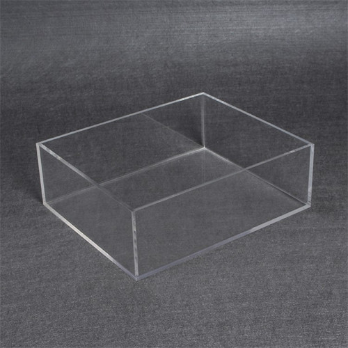 JE-42 Clear Acrylic Storage Box Multipurpose Container for Retail Store Snack Food Display
