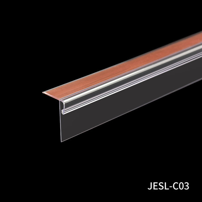 JESL-C03 Self Adhesive Electronic Shelf Label Strip Price Tag Holder for Retail Shelves