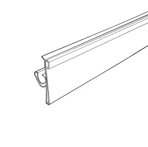 JESL-C08 Electronic Shelf Label Strip ESL Price Tag Holder Strip for Retail Shelves