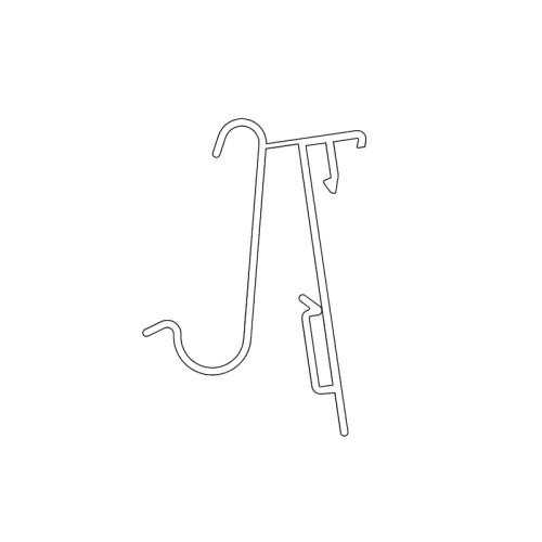 JESL-C19 Electronic Shelf Label Strip ESL Price Tag Holder Strip for Retail Shelves