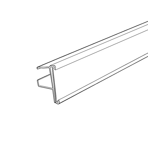 JESL-D22 Electronic Shelf Label Strip ESL Price Tag Holder Strip for Retail Shelves