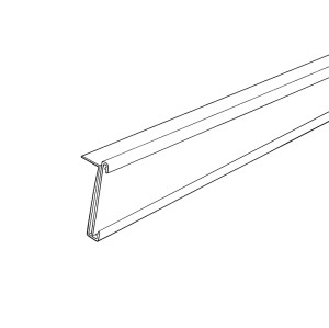 JESL-D29 Self Adhesive Electronic Shelf Label Strip Price Tag Holder for Retail Shelves