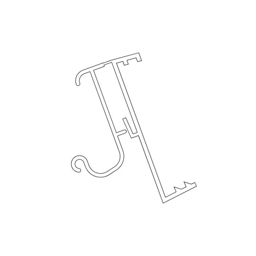 JESL-D30 Electronic Shelf Label Strip ESL Price Tag Holder Strip for Retail Shelves