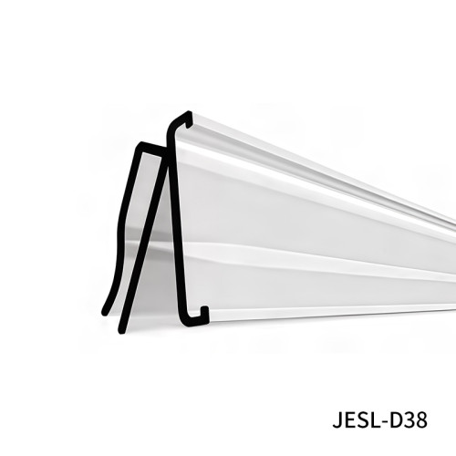 JESL-D38 Electronic Shelf Label Strip ESL Price Tag Holder Strip for Retail Shelves