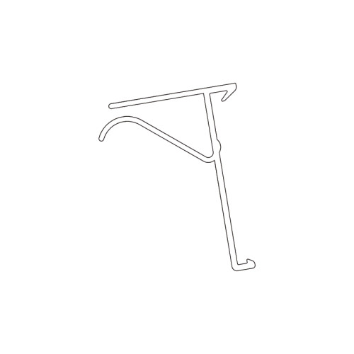 JESL-D45 Electronic Shelf Label Strip ESL Price Tag Holder Strip for Retail Shelves