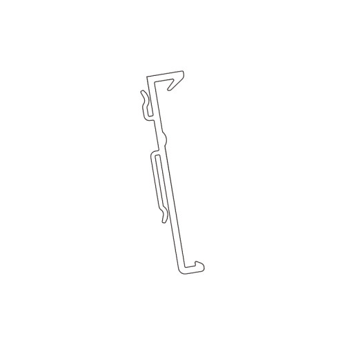 JESL-D47 Electronic Shelf Label Strip ESL Price Tag Holder Strip for Retail Shelves