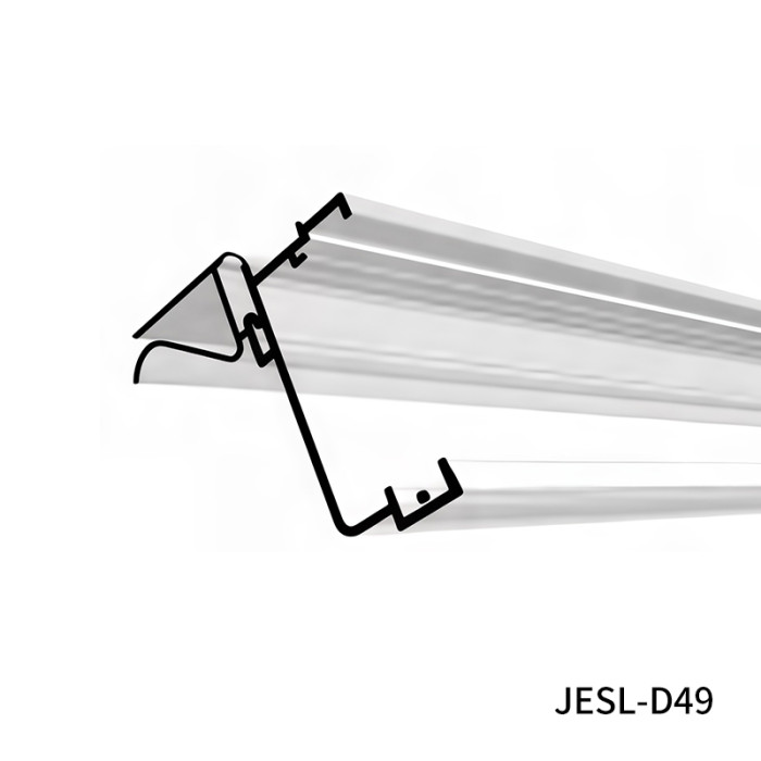JESL-D49 Electronic Shelf Label Strip ESL Price Tag Holder Strip for Retail Shelves