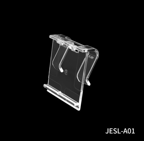 JESL-A01 Clear Acrylic Electronic Shelf Label Holder for Retail Shelf Digital Price Tag Display