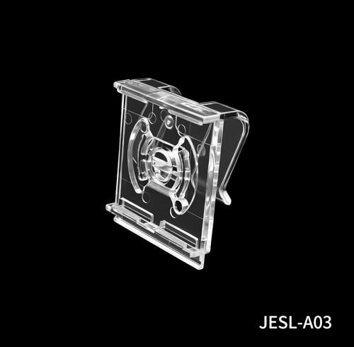 JESL-A03 Clear Acrylic Electronic Shelf Label Holder for Retail Shelf Digital Price Tag Display