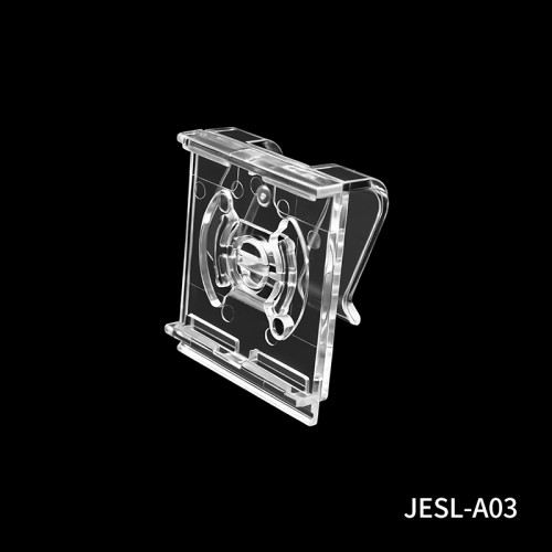 JESL-A03 Clear Acrylic Electronic Shelf Label Holder for Retail Shelf Digital Price Tag Display