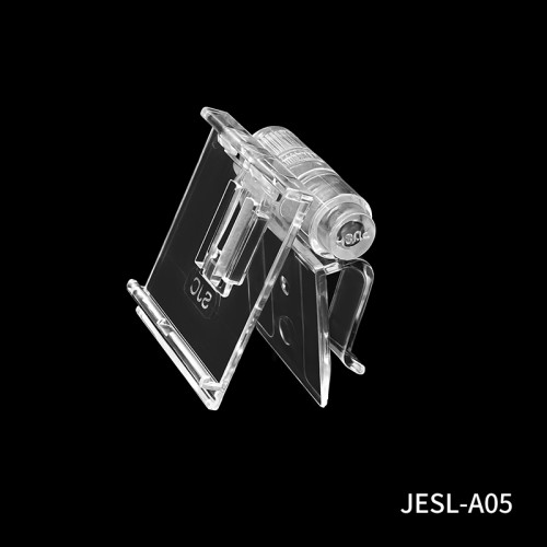 JESL-A05 Clear Acrylic Electronic Shelf Label Holder for Retail Shelf Digital Price Tag Display
