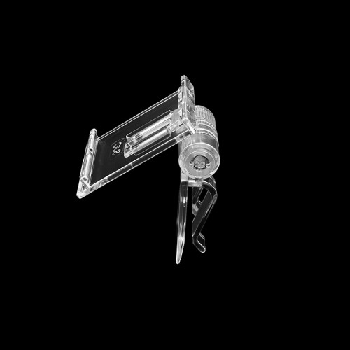 JESL-A05 Clear Acrylic Electronic Shelf Label Holder for Retail Shelf Digital Price Tag Display