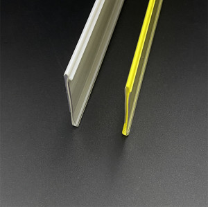 JC-20A Data Strip Price Tag Holder Shelf Label Holder for Retail Store Shelves