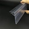 JC-21 Data Strip Price Tag Holder Shelf Label Holder for Retail Store Shelves