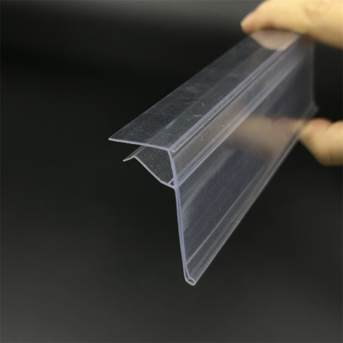 JC-21 Data Strip Price Tag Holder Shelf Label Holder for Retail Store Shelves