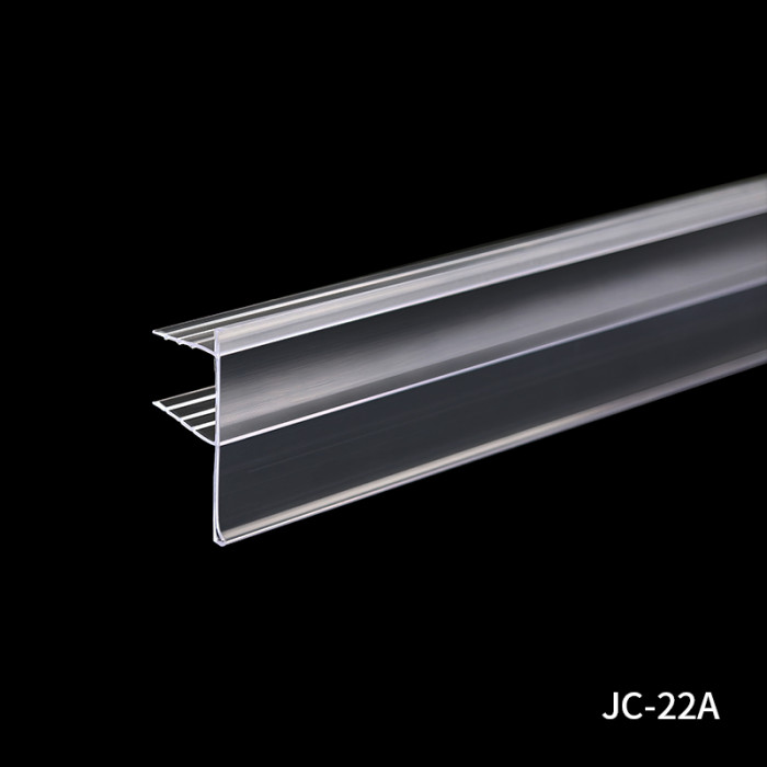 JC-22A Data Strip Price Tag Holder Shelf Label Holder for Retail Store Shelves
