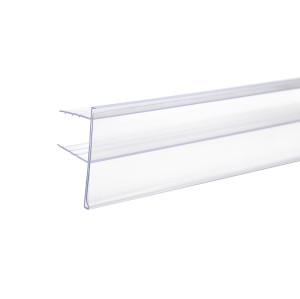 JC-22A Data Strip Price Tag Holder Shelf Label Holder for Retail Store Shelves