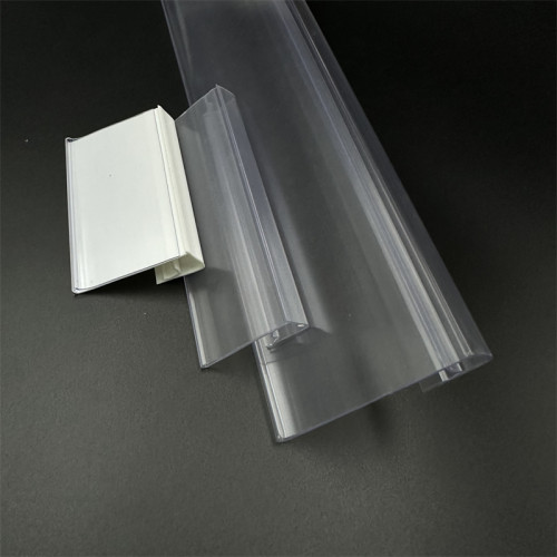 JC-33 Data Strip Price Tag Holder Shelf Label Holder for Retail Store Shelves