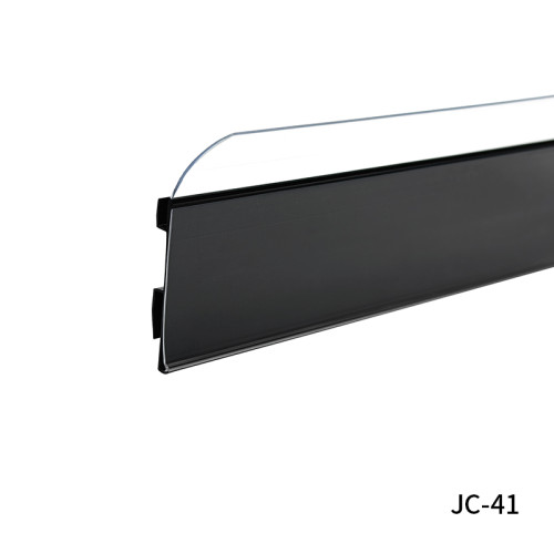 JC-41 Data Strip Price Tag Holder Shelf Label Holder for Retail Store Shelves